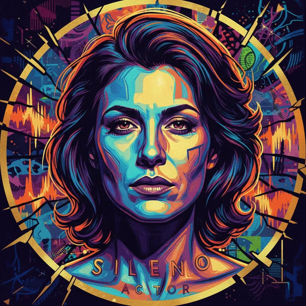 Artistic portrait of Kathie Sileno