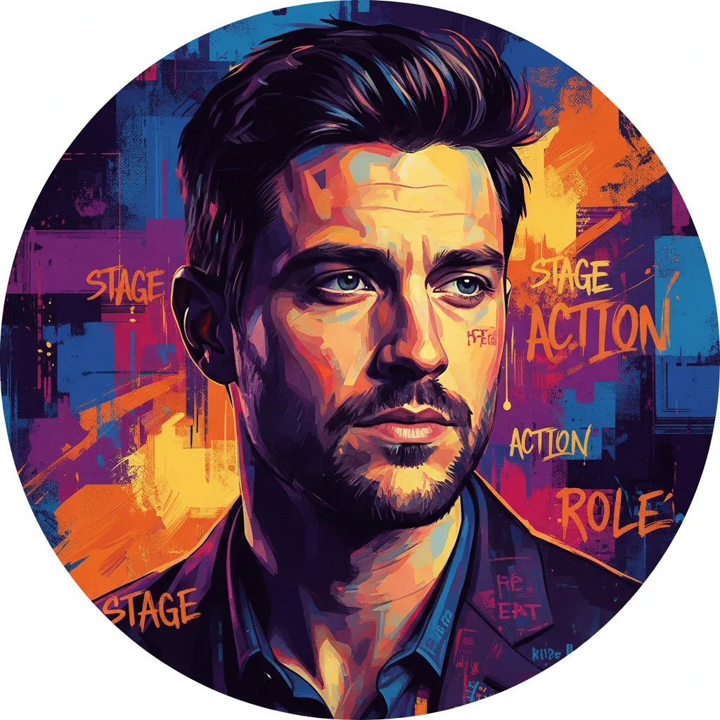 Artistic portrait of Ian Michael Giatti