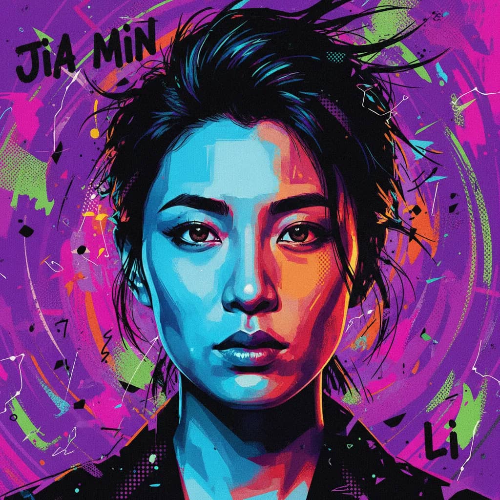 Portrait of Jia-Min Li