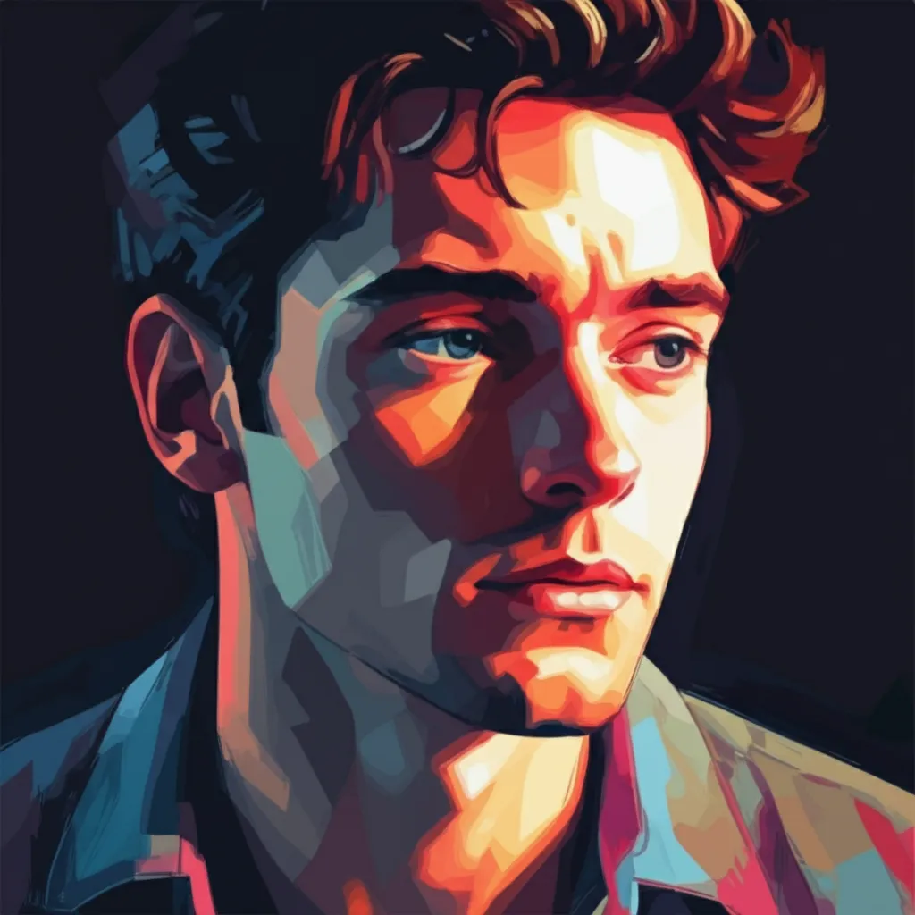 Artistic portrait of John Beckman