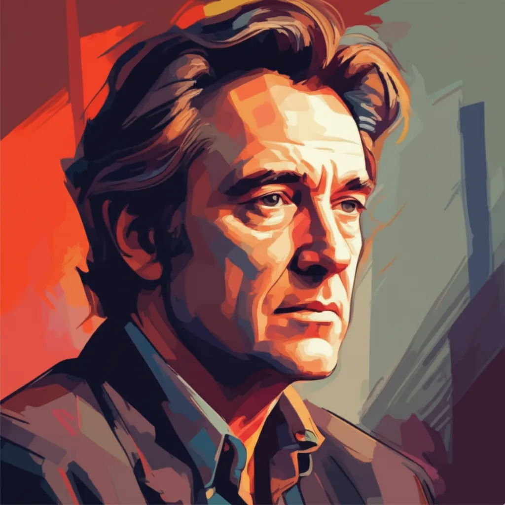 Artistic portrait of Kevin Kline