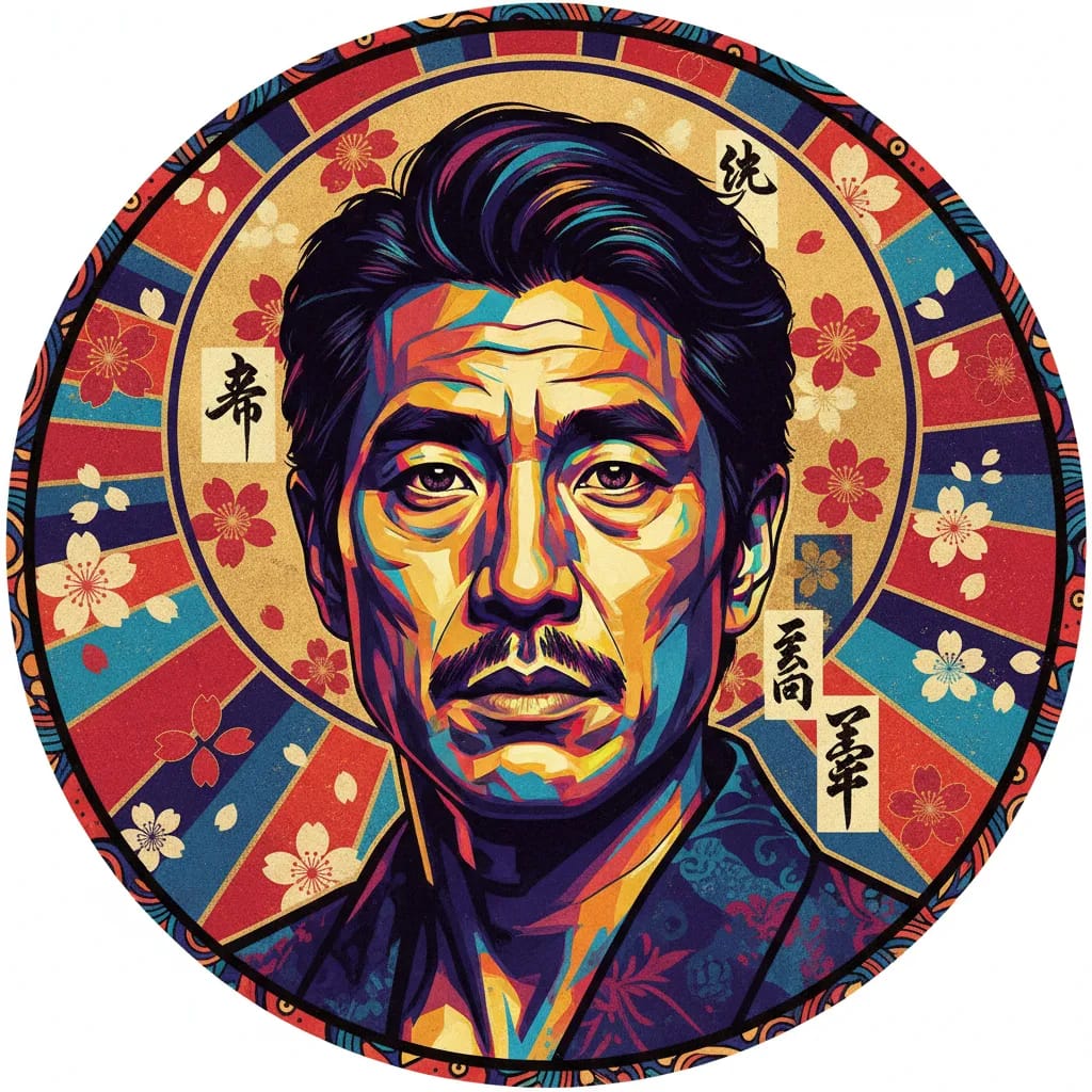 Artistic portrait of Hiro Kanagawa