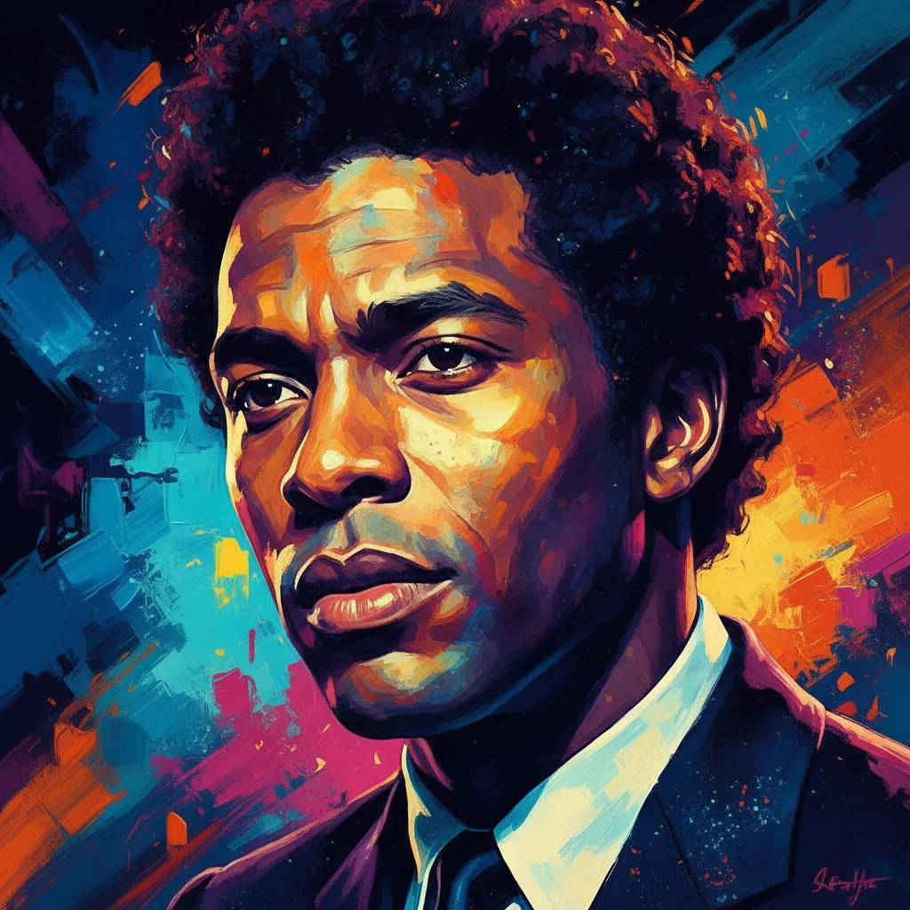 Artistic portrait of Franklyn Seales