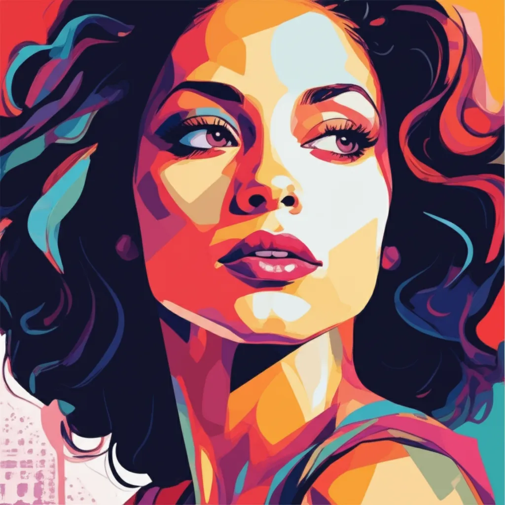 Artistic portrait of Karyn Parsons