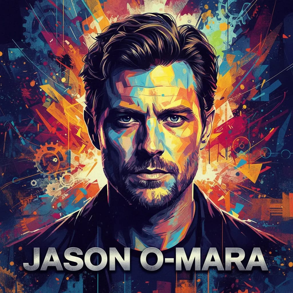 Artistic portrait of Jason O'Mara