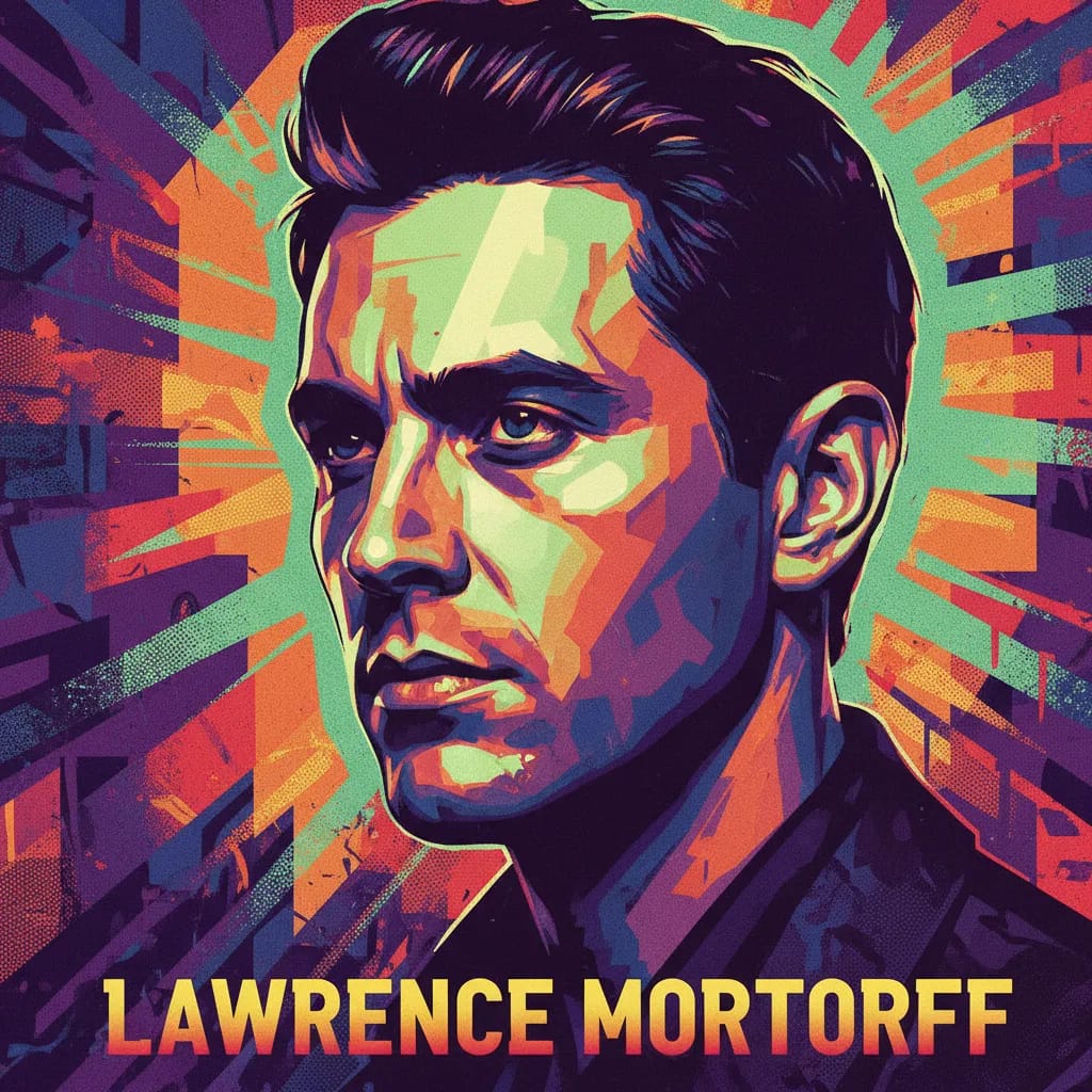 Artistic portrait of Lawrence Mortorff