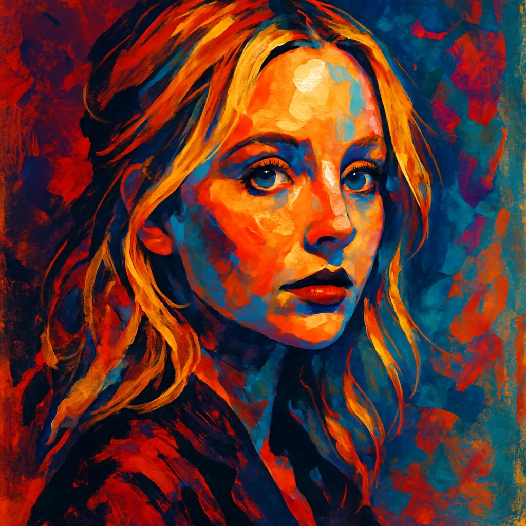 Artistic portrait of Megan Park