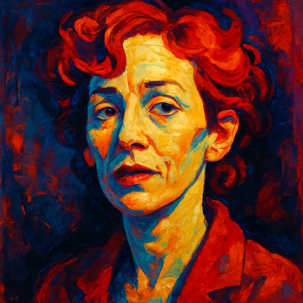 Artistic portrait of Chloe Webb