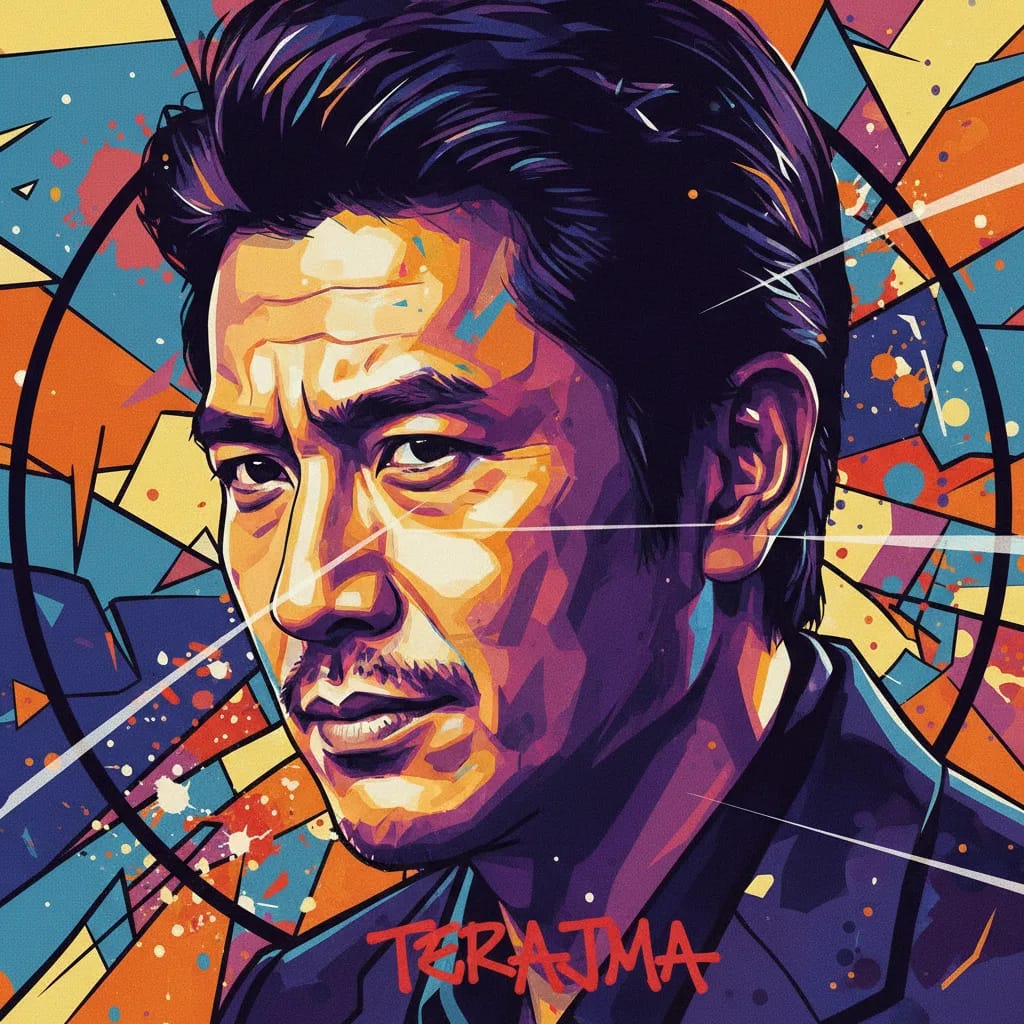 Artistic portrait of Susumu Terajima