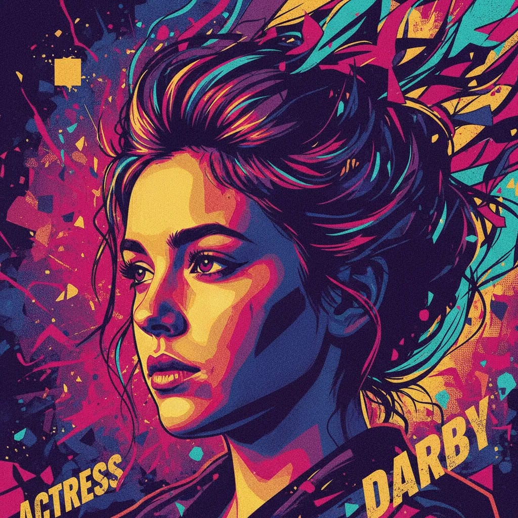 Artistic portrait of Darby Camp