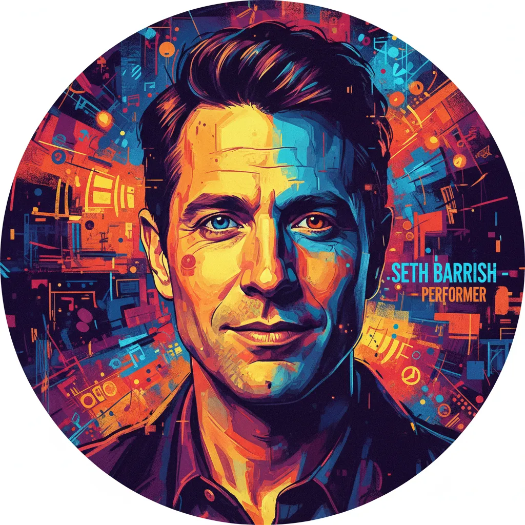 Artistic portrait of Seth Barrish