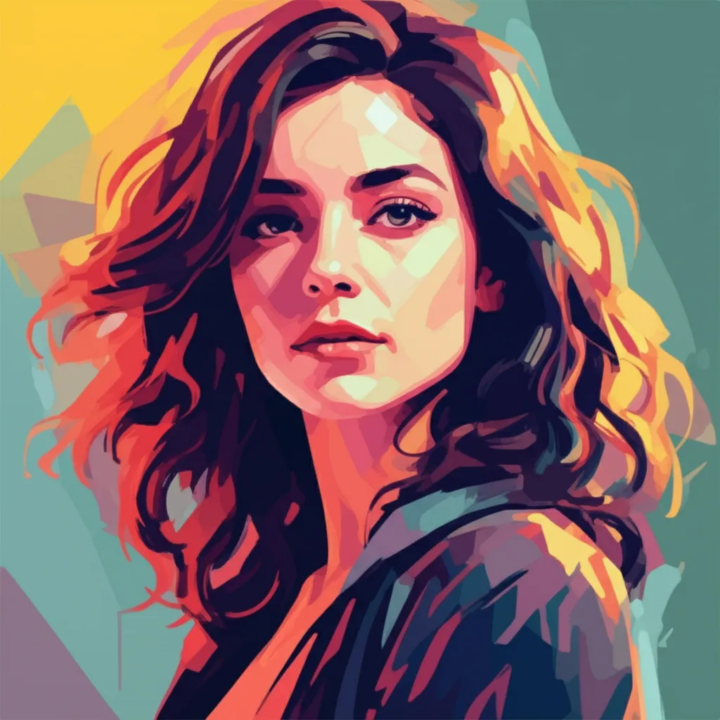 Artistic portrait of Aitana Sánchez-Gijón