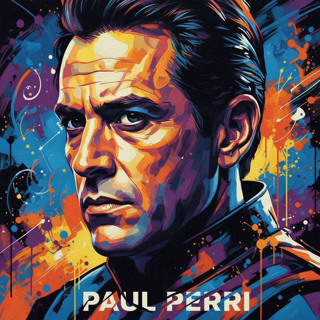 Artistic portrait of Paul Perri