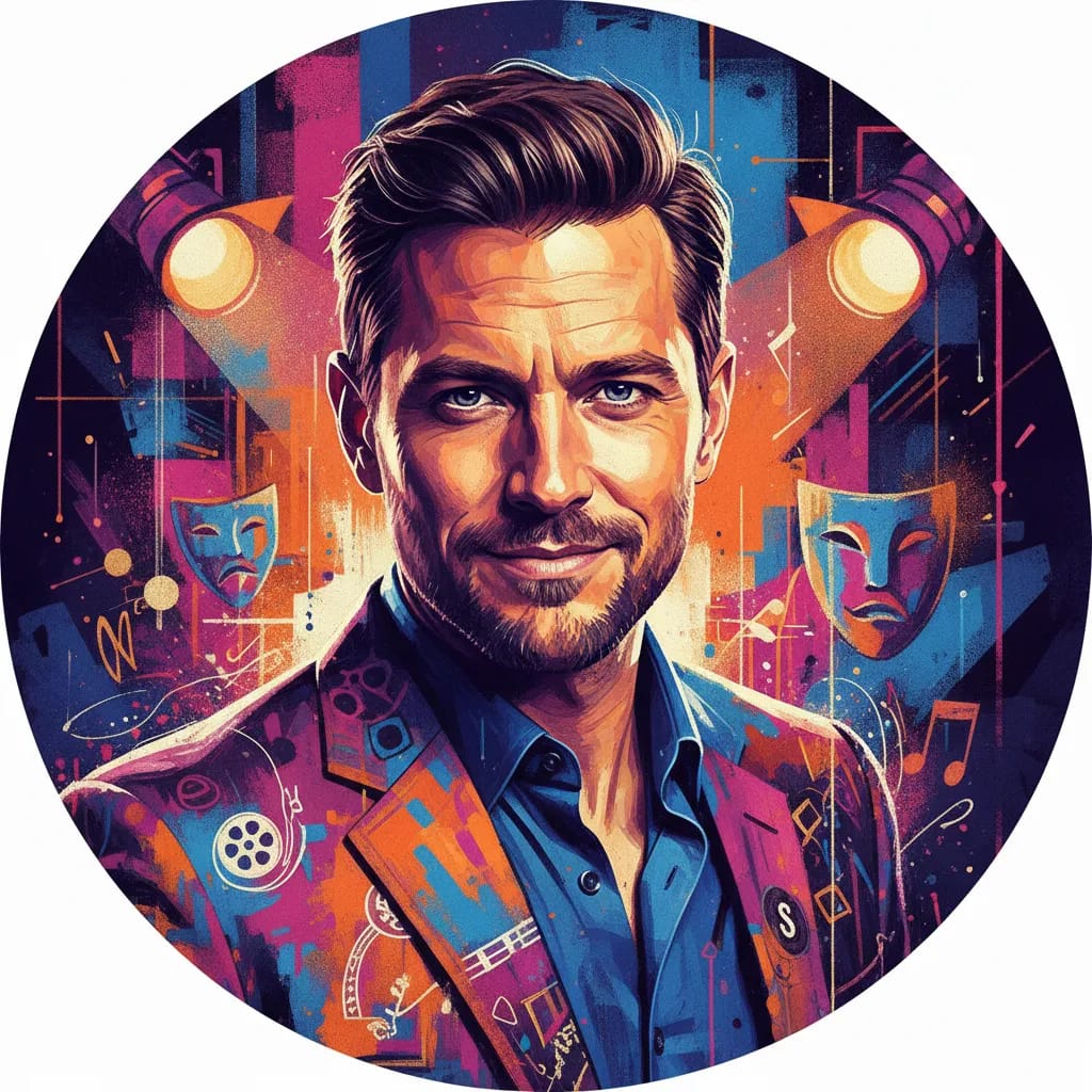 Artistic portrait of Jay Baker
