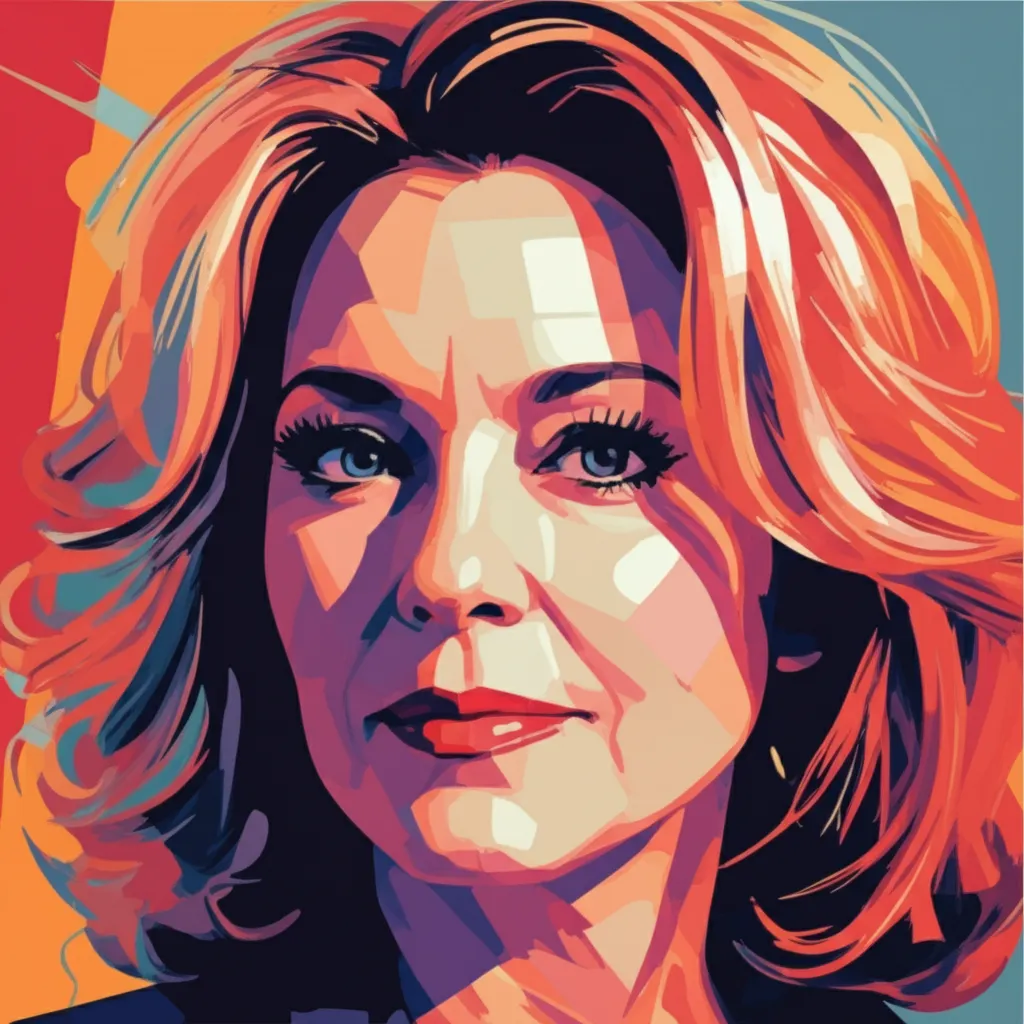 Artistic portrait of Beth Moore