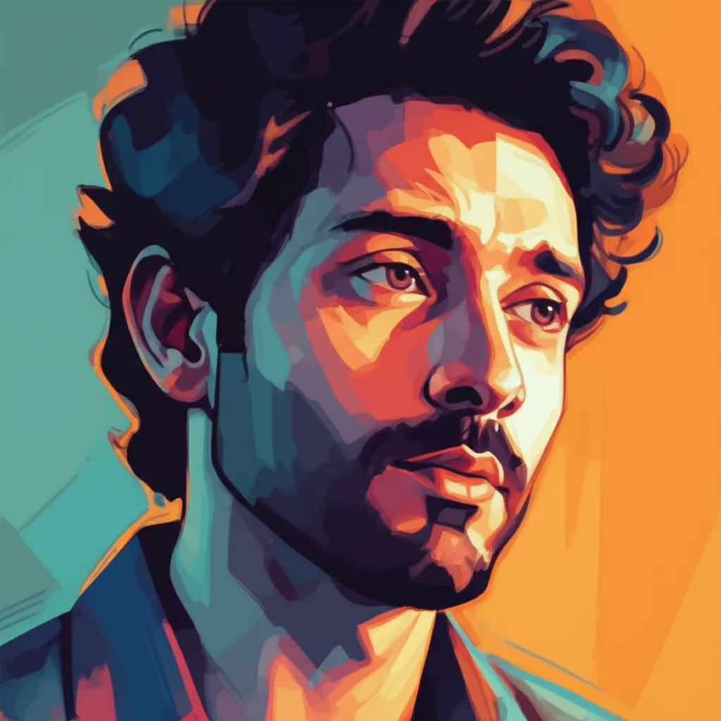 Artistic portrait of Amol Parashar