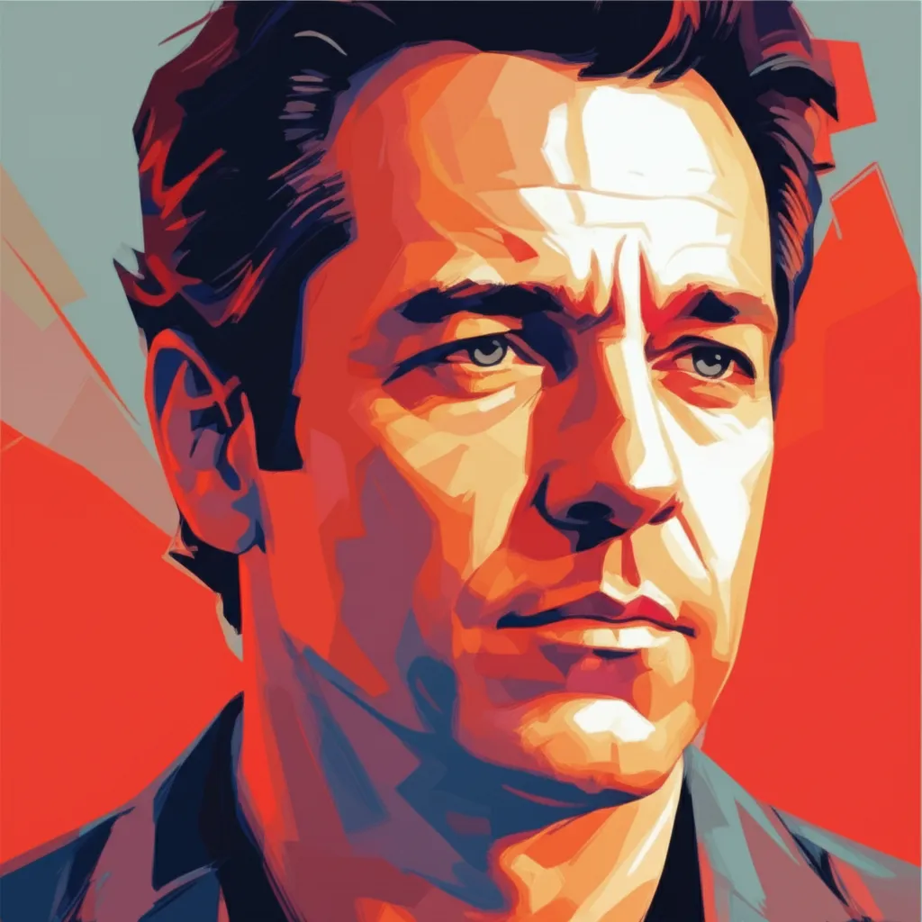 Artistic portrait of Bobby Cannavale