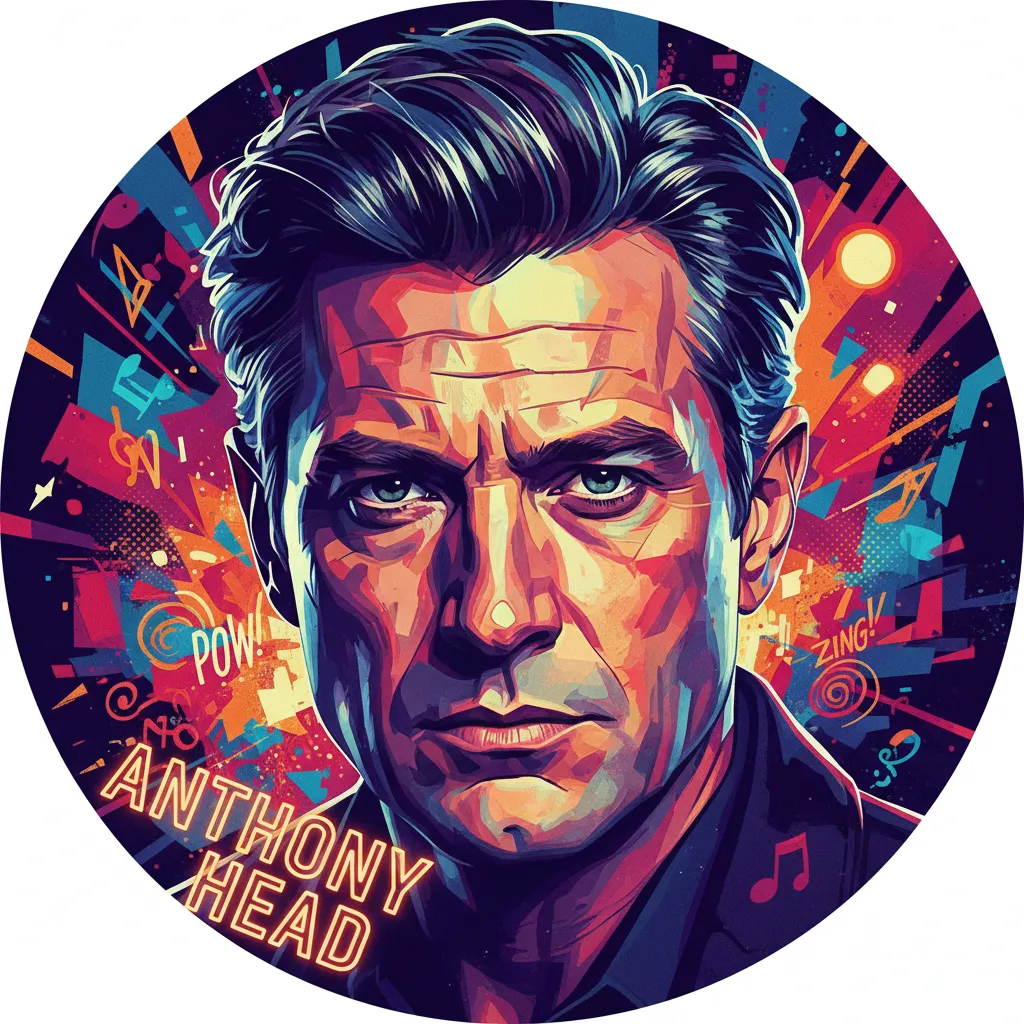 Artistic portrait of Anthony Head