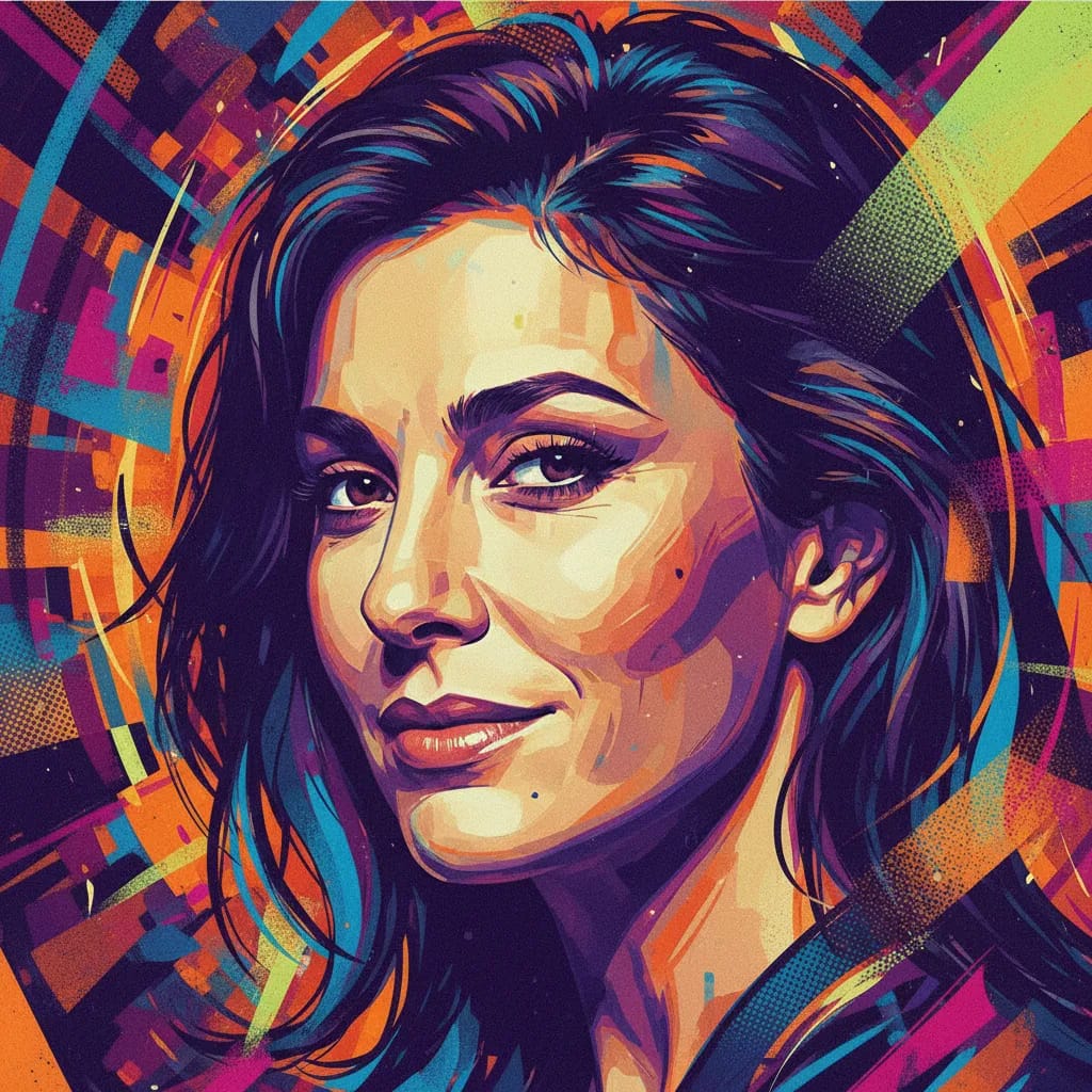 Artistic portrait of Antonia San Juan