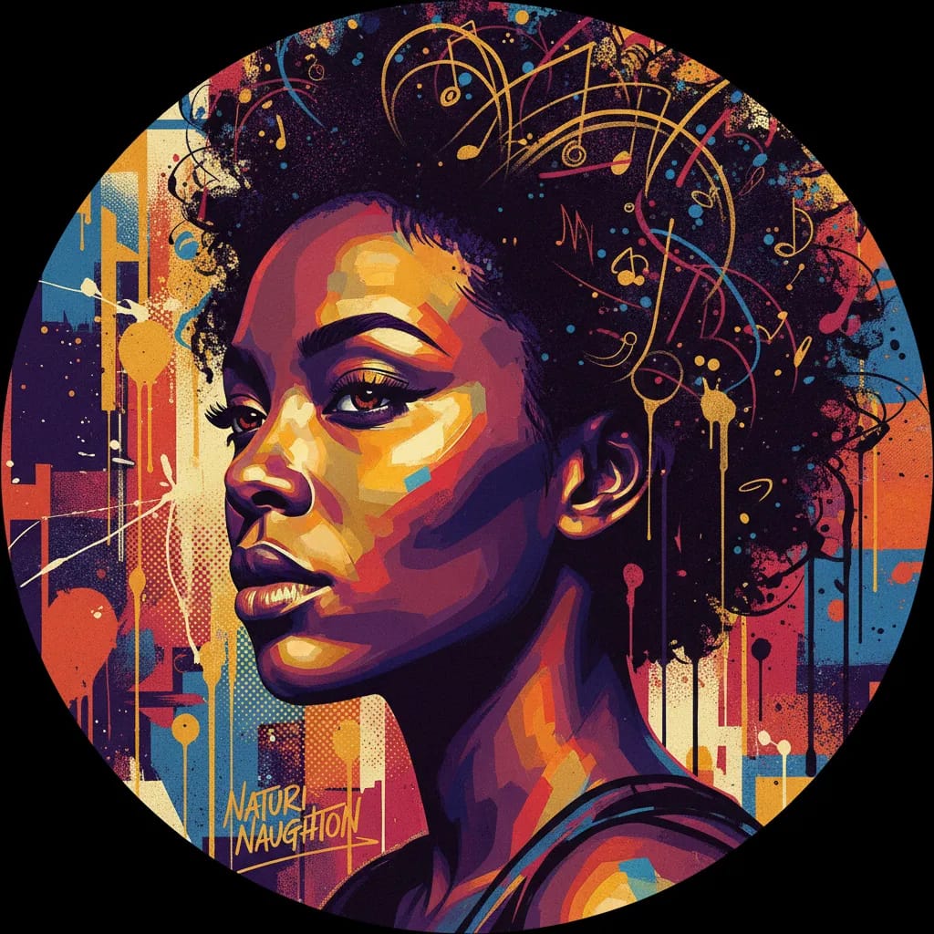 Artistic portrait of Naturi Naughton