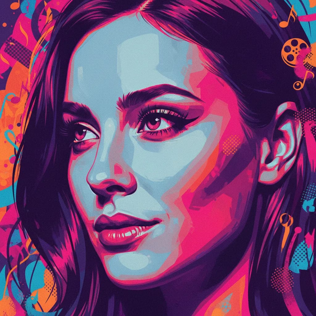 Artistic portrait of Chloë Sevigny