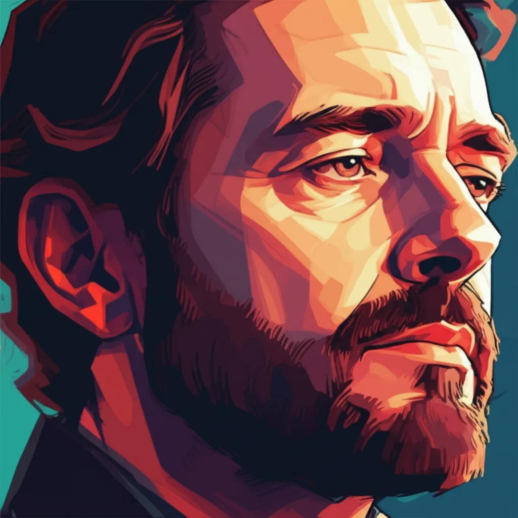 Artistic portrait of John Sharian