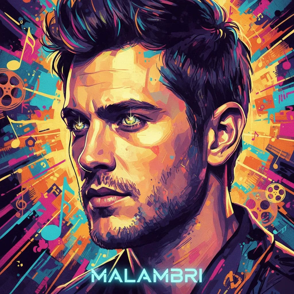 Artistic portrait of Rick Malambri