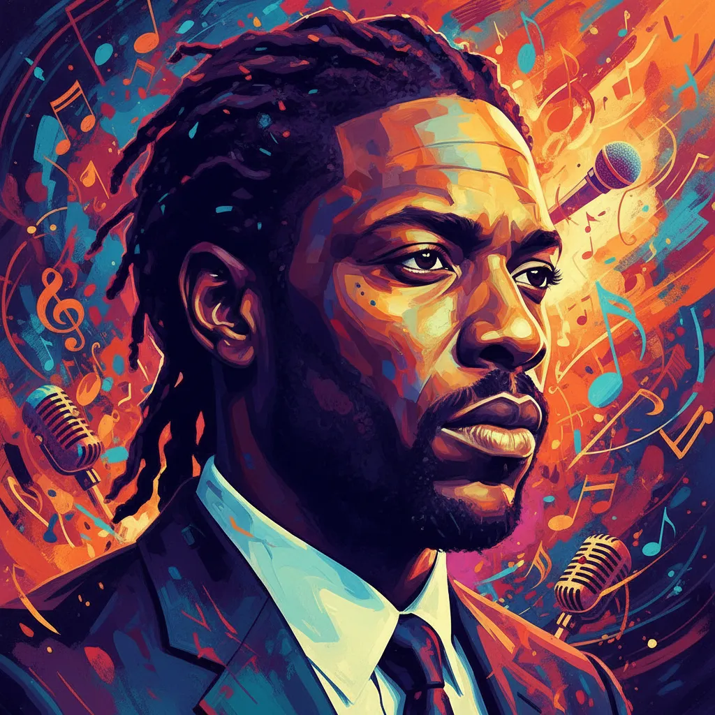 Artistic portrait of Method Man