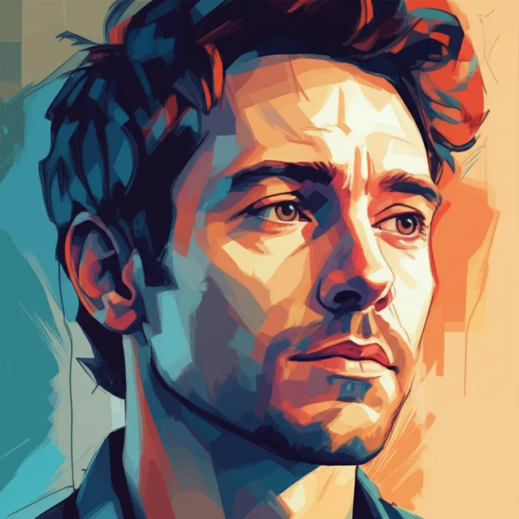 Artistic portrait of Michael Peña