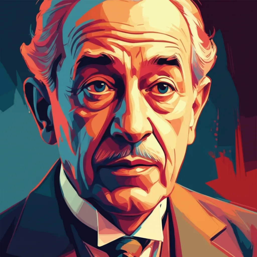 Artistic portrait of Frank Morgan
