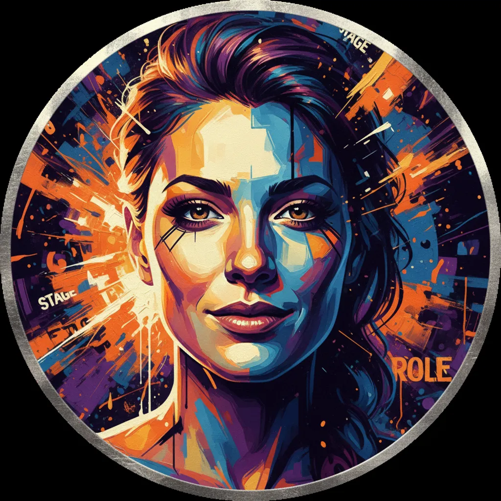 Artistic portrait of Rebecca Robin