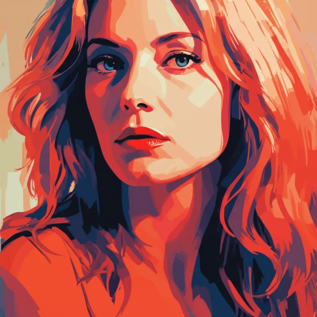 Artistic portrait of Nina Axelrod
