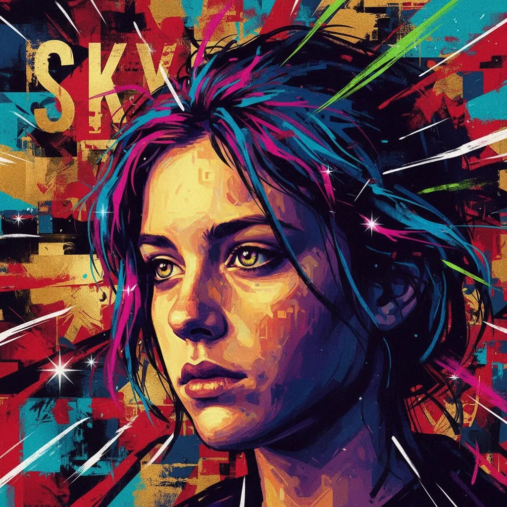 Artistic portrait of Skye McCole Bartusiak