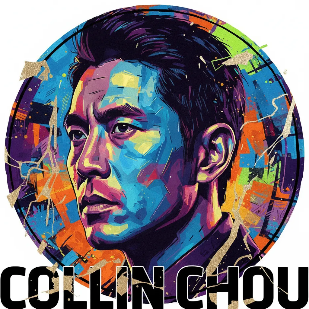 Artistic portrait of Collin Chou