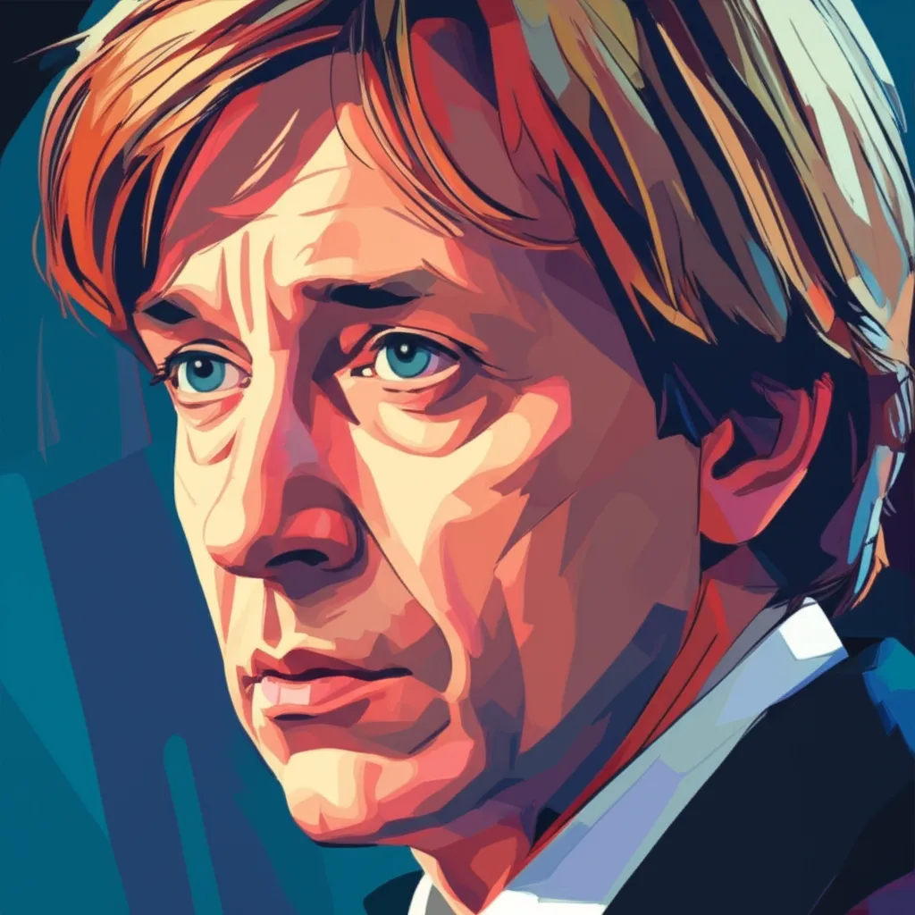 Artistic portrait of Nikolay Burlyaev