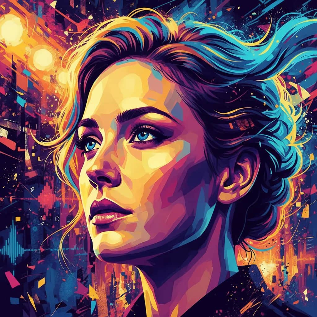 Portrait of Alice Eve