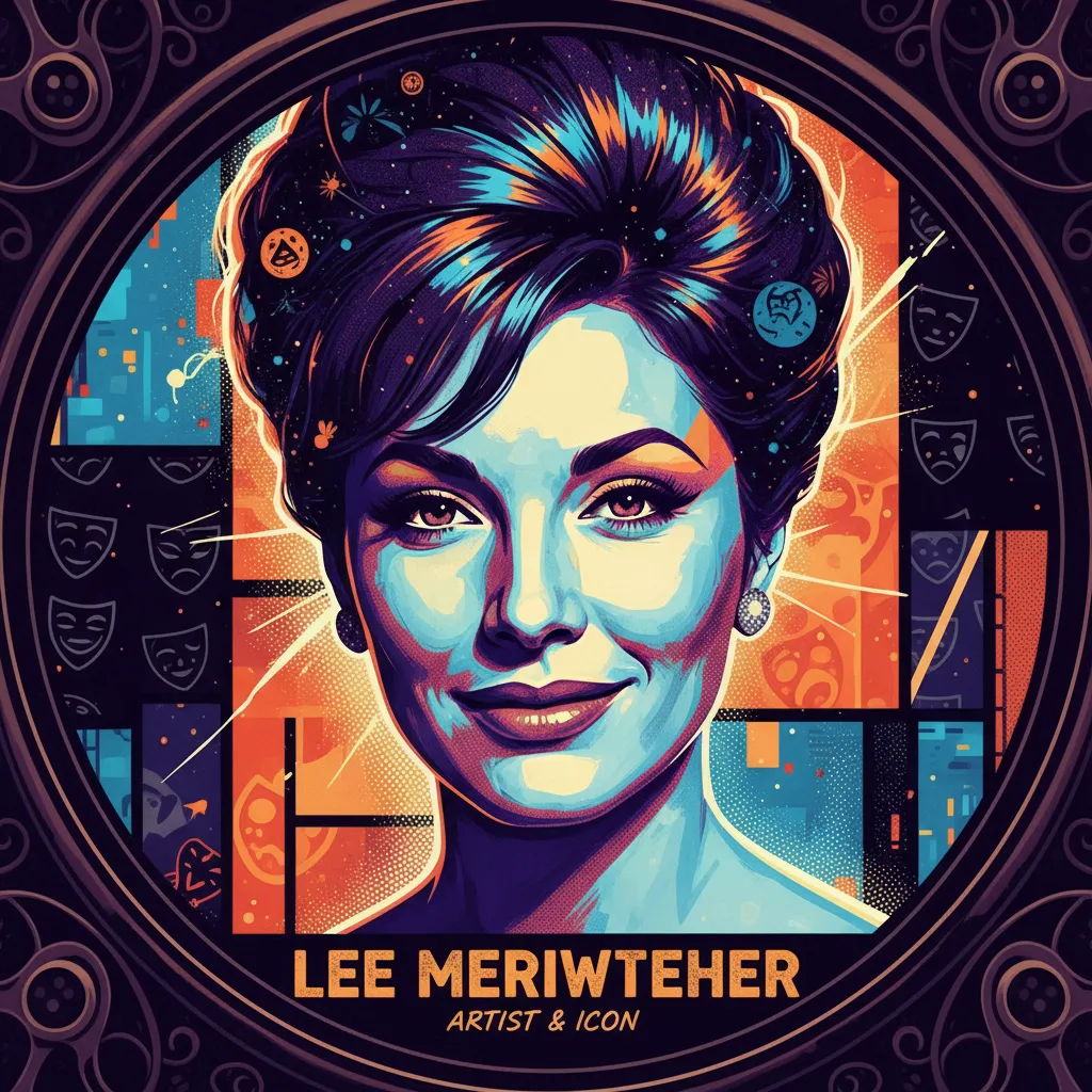 Artistic portrait of Lee Meriwether