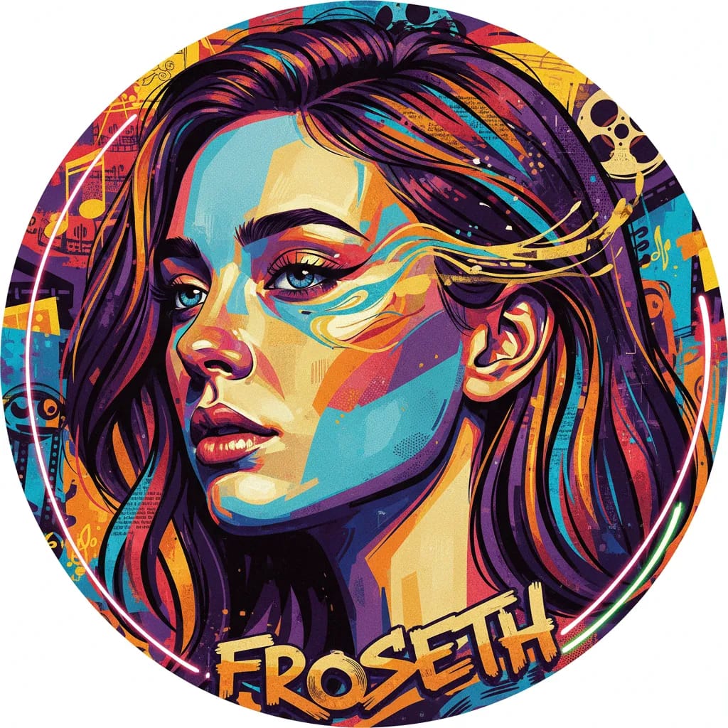 Artistic portrait of Kristine Froseth