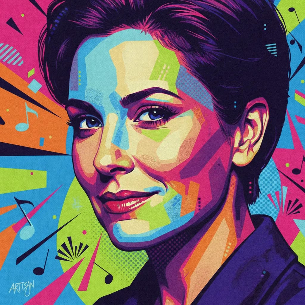 Artistic portrait of Patricia Heaton