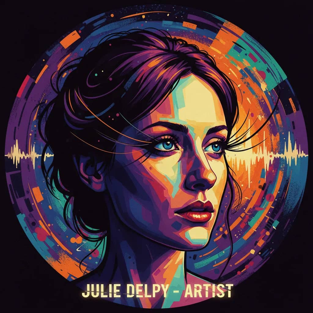 Portrait of Julie Delpy