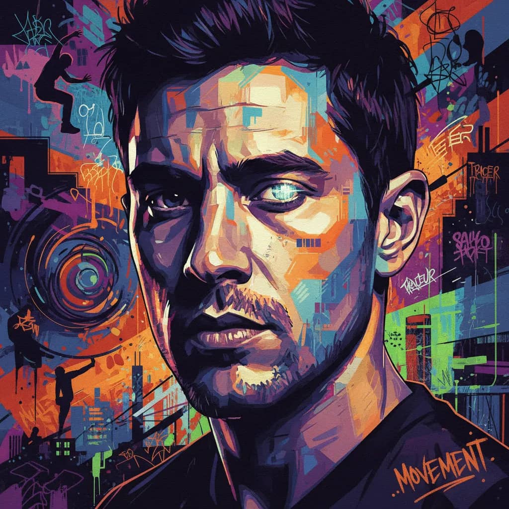Portrait of David Belle