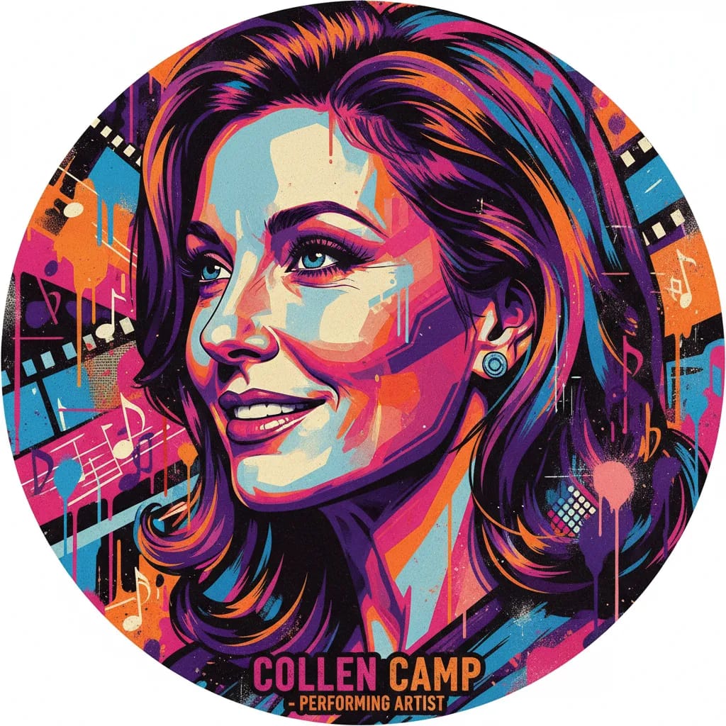 Artistic portrait of Colleen Camp