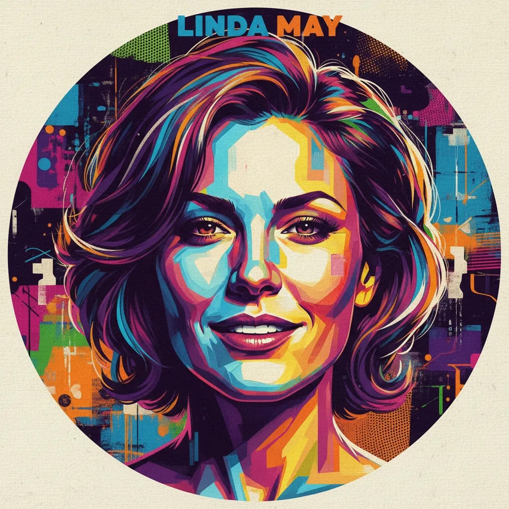 Artistic portrait of Linda May