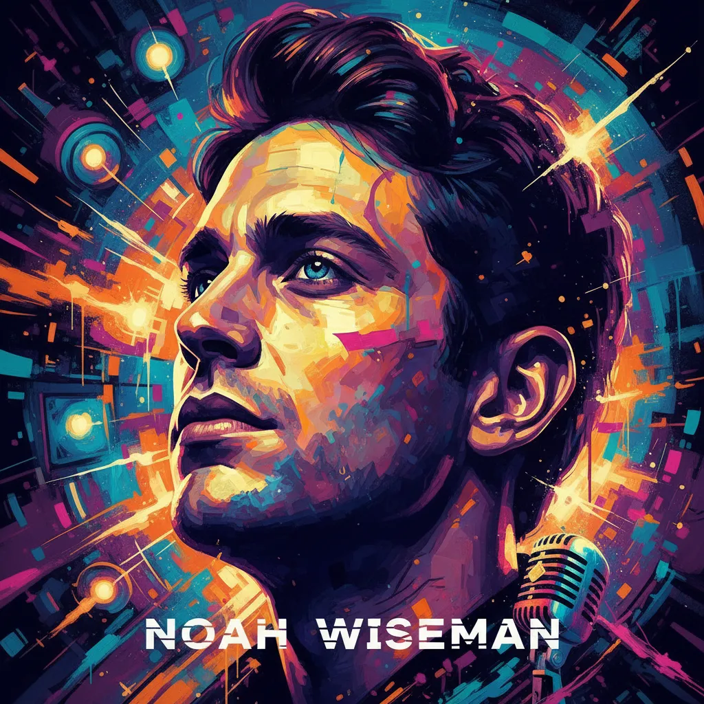 Artistic portrait of Noah Wiseman
