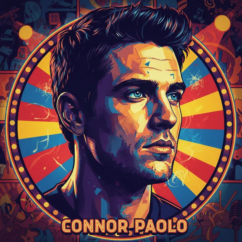 Artistic portrait of Connor Paolo