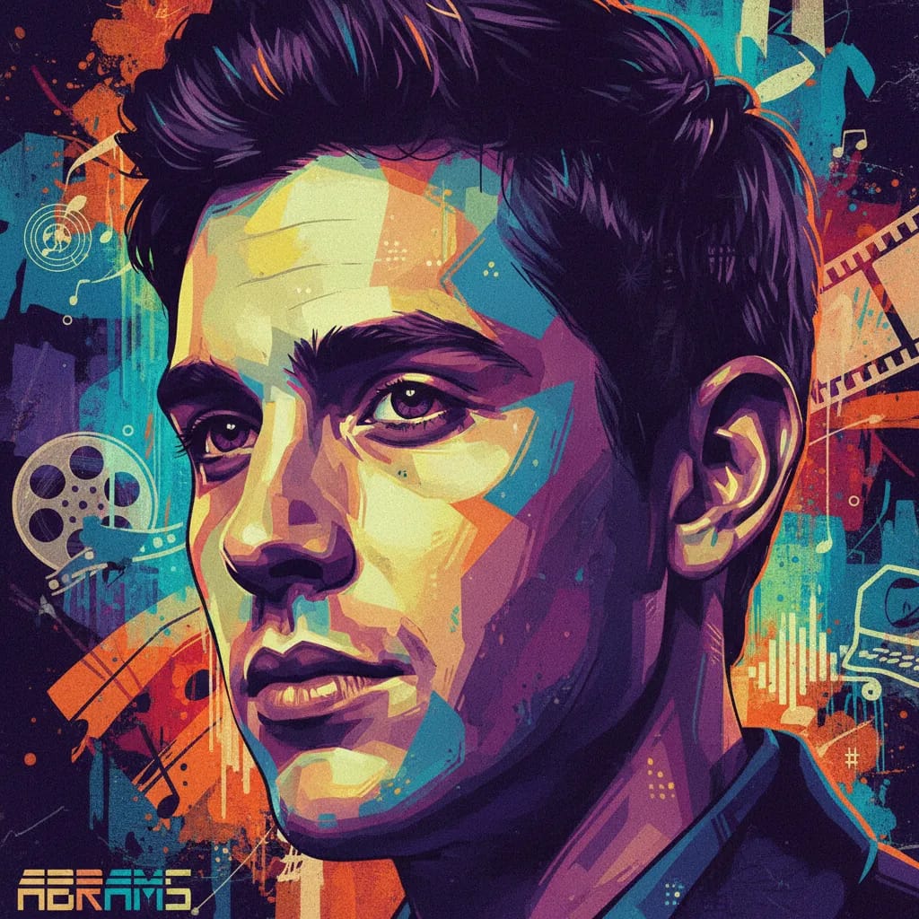 Artistic portrait of Austin Abrams