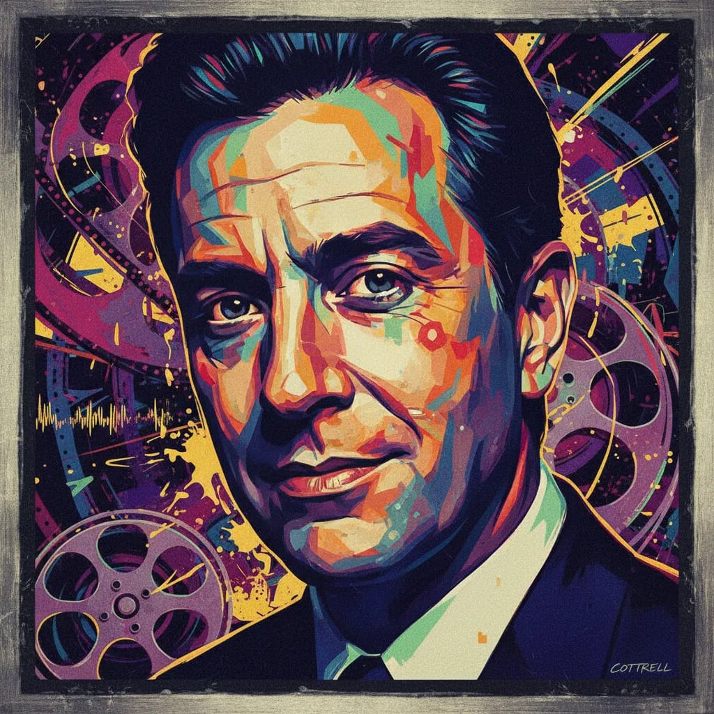 Artistic portrait of Mickey Cottrell