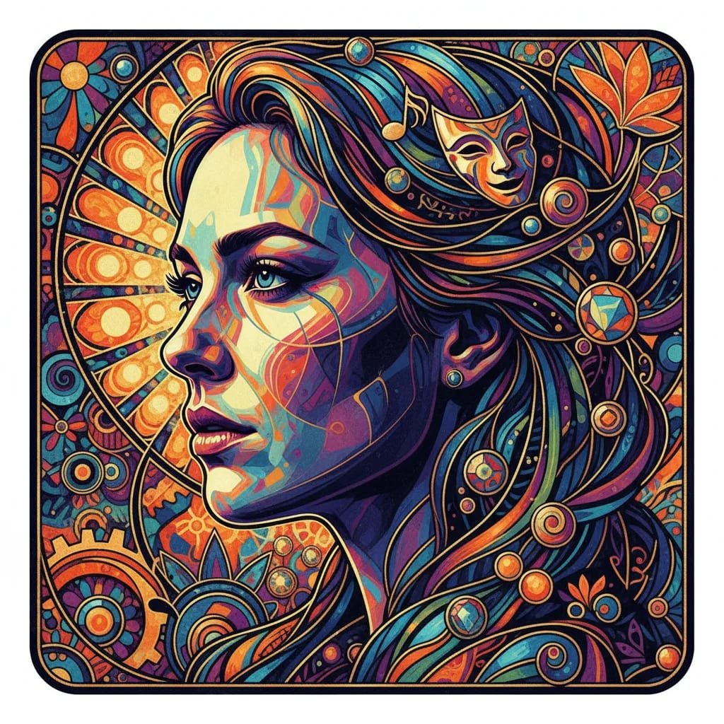 Artistic portrait of Tuppence Middleton