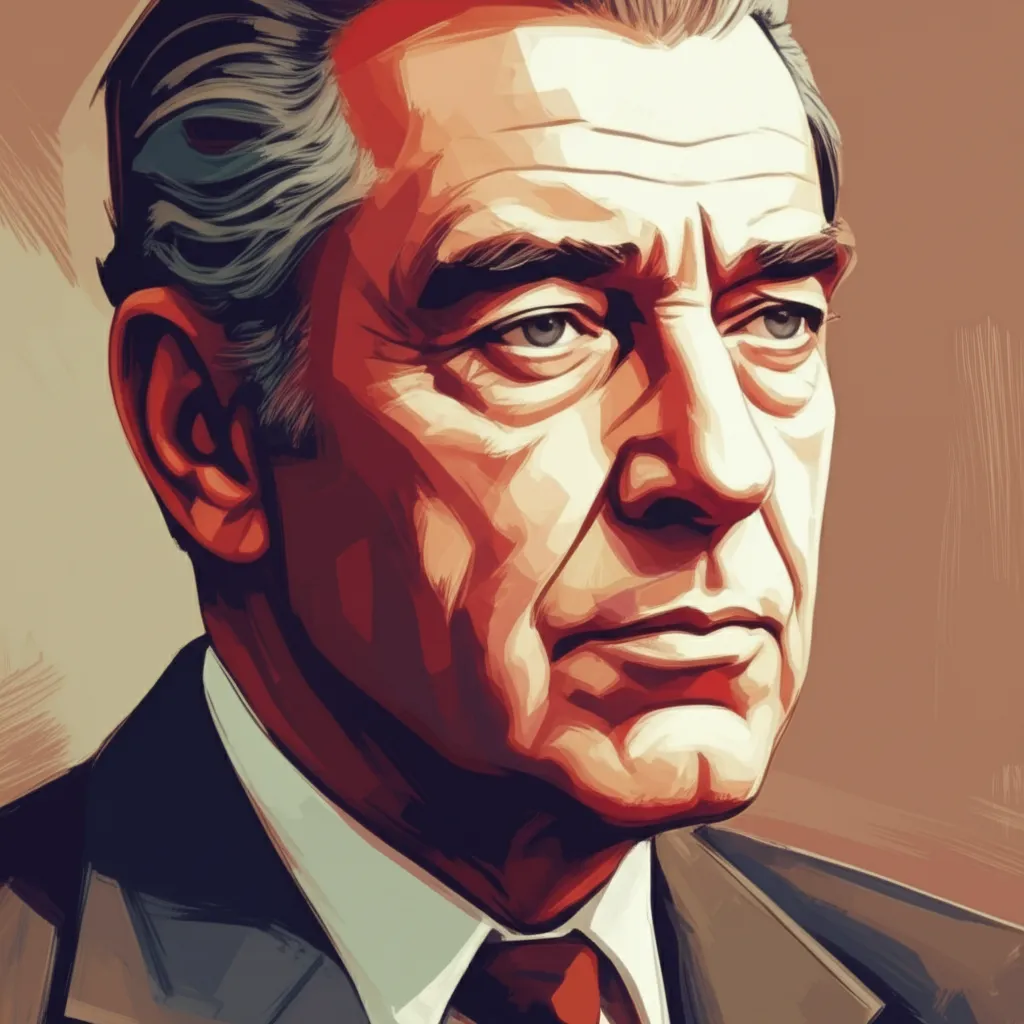 Artistic portrait of Efrem Zimbalist Jr.