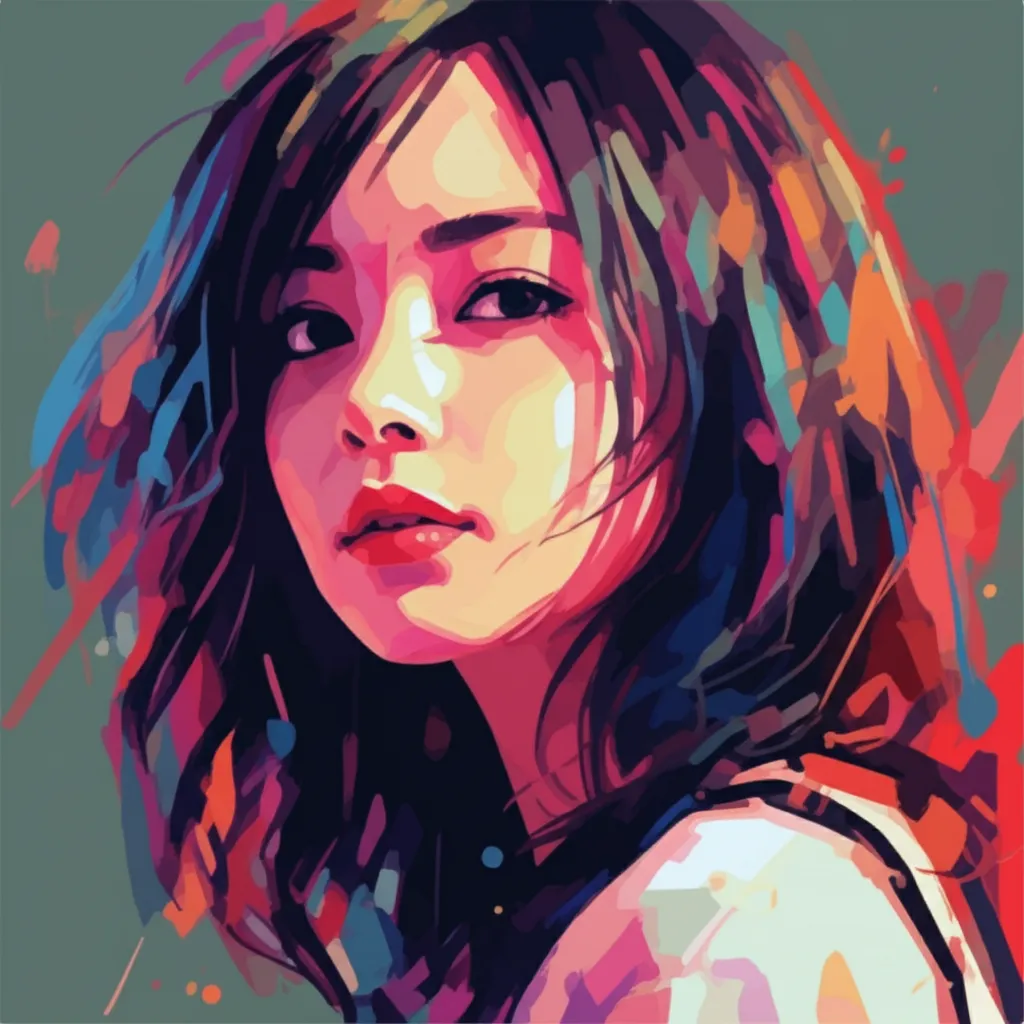 Artistic portrait of Miori Takimoto